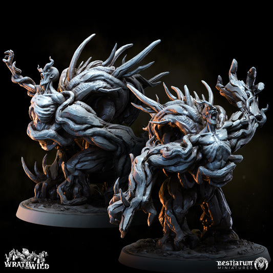 Bestiarum miniatures -  Roothost Treants  (Large) - Wrath of the Wild II - 2024 December