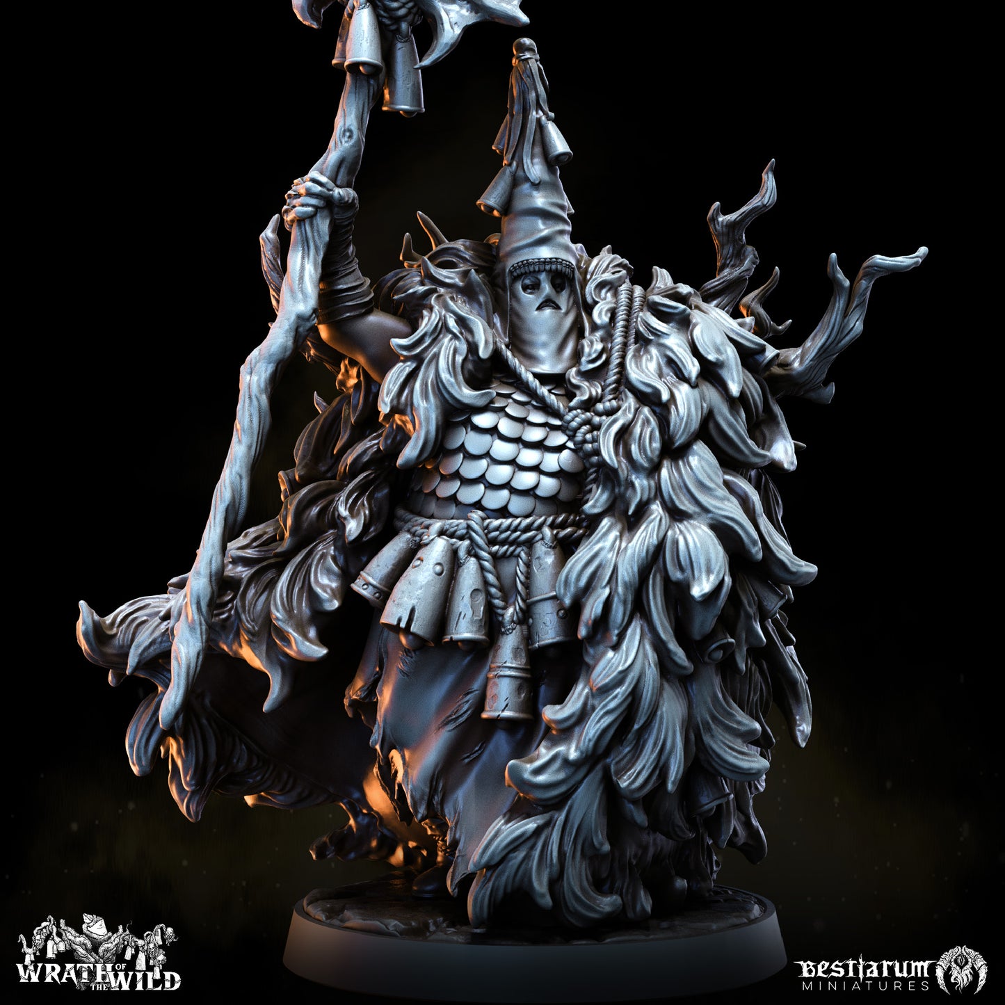 Bestiarum miniatures - Druid Triune - Wrath of the Wild II - 2024 December