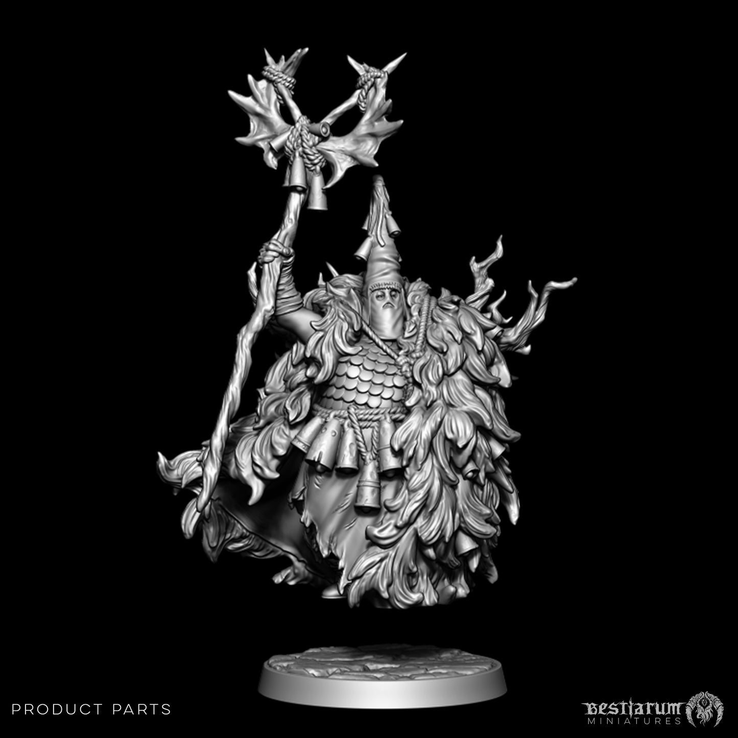 Bestiarum miniatures - Druid Triune - Wrath of the Wild II - 2024 December