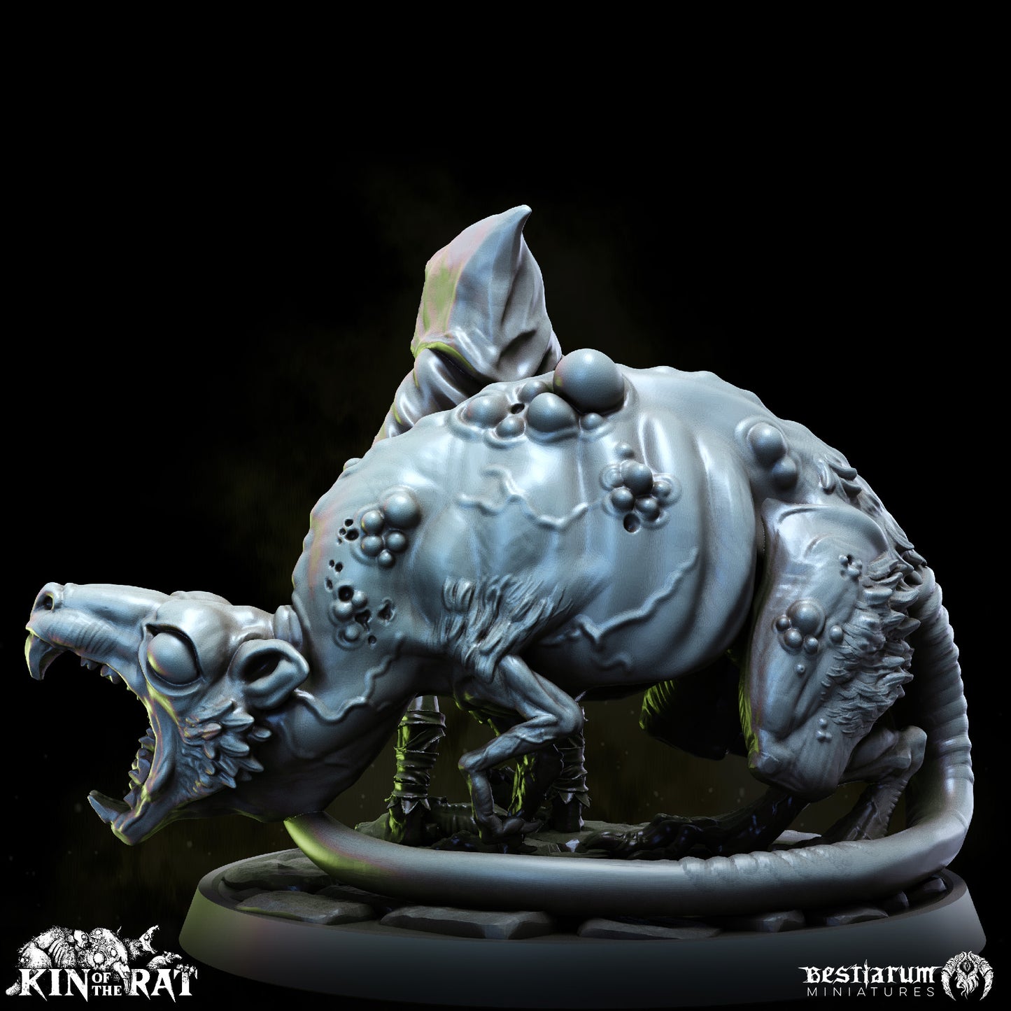 Bestiarum miniatures - Ratkin Foundlings & Giant Plague Rats - Kin of the Rat - 2024 December