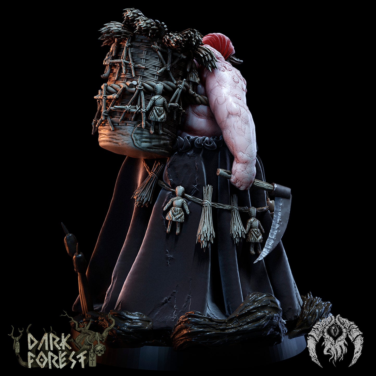 Bestiarum miniatures - Village Hag - Dark Forest 2023 May