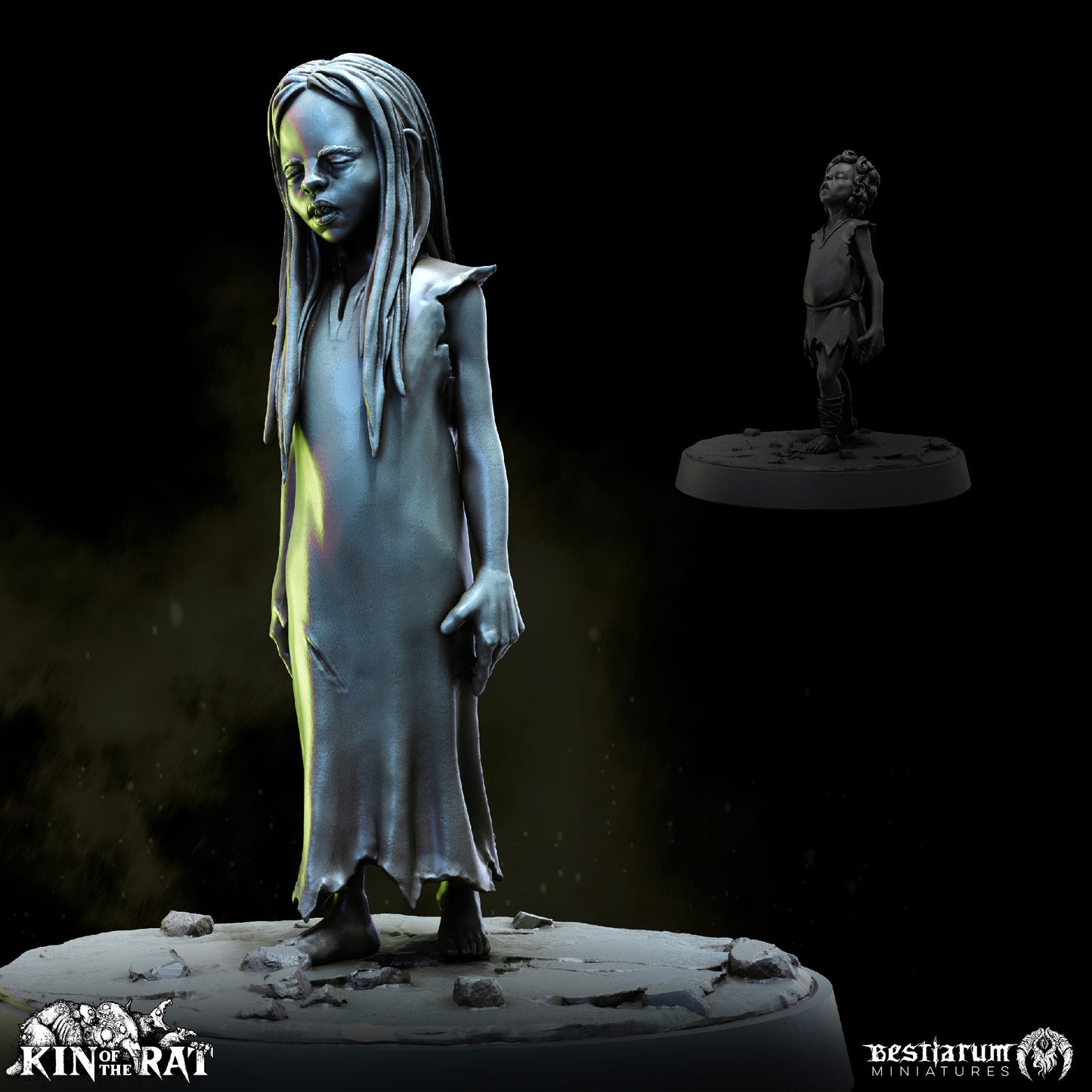 Bestiarum miniatures - Enthralled Urchins - Kin of the Rat - 2024 December