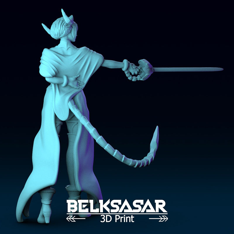 Belksasar - Tiefling Fighter Duelist