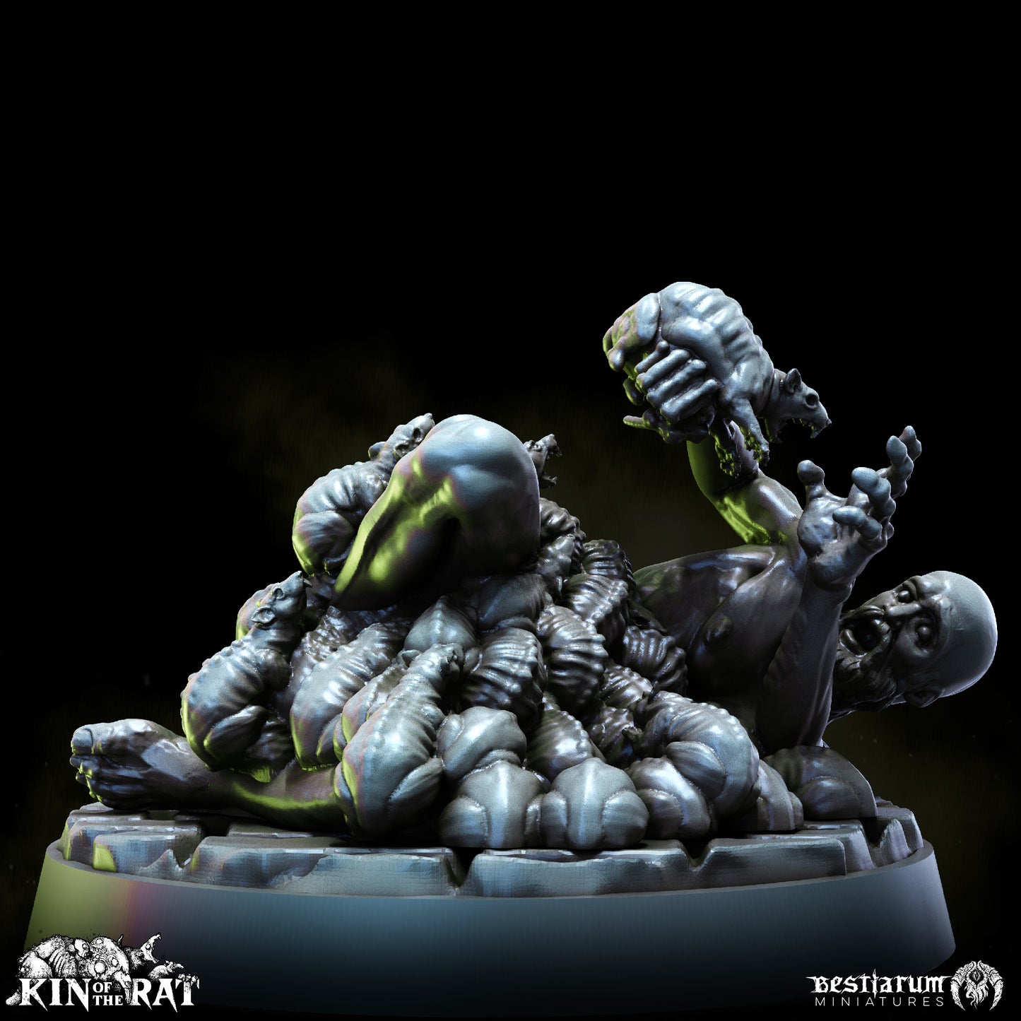 Bestiarum miniatures - Rat Swarm - Kin of the Rat - 2024 December