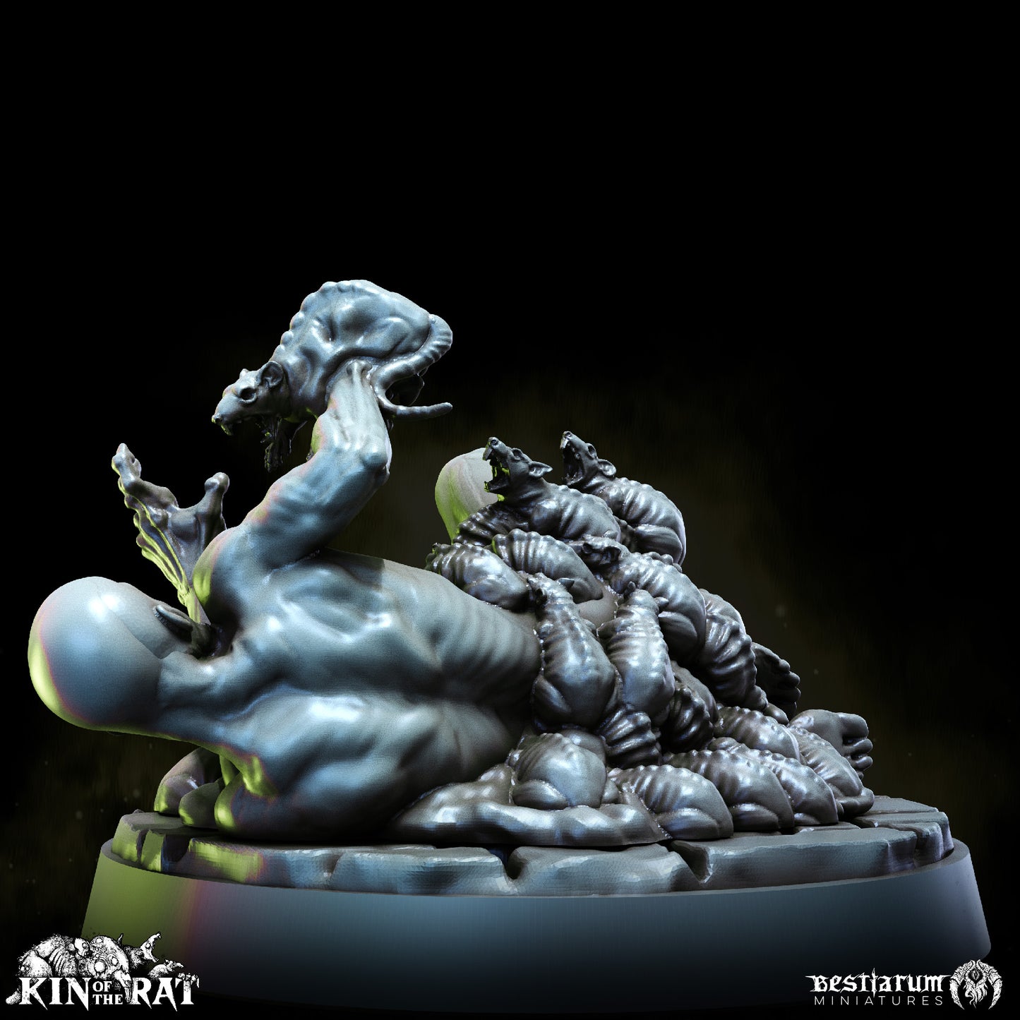 Bestiarum miniatures - Rat Swarm - Kin of the Rat - 2024 December