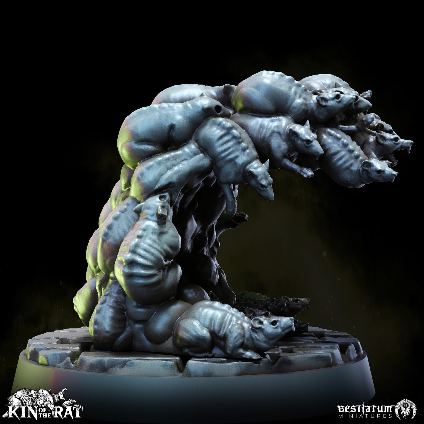 Bestiarum miniatures - Rat Swarm - Kin of the Rat - 2024 December