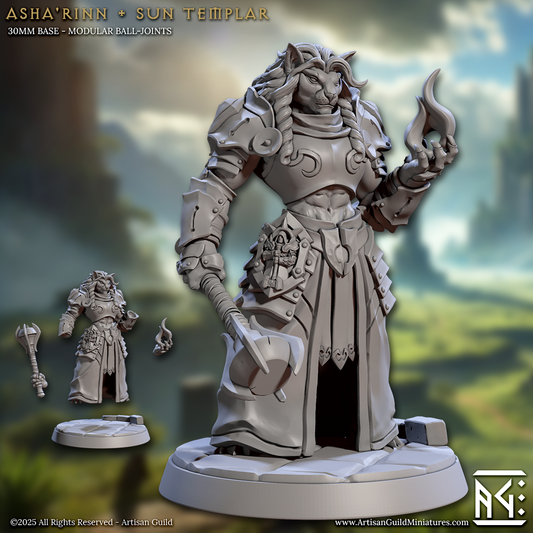 Artisan Guild - Asha'Rinn, Sun Templar - Solarmane Rakashin 2025 December