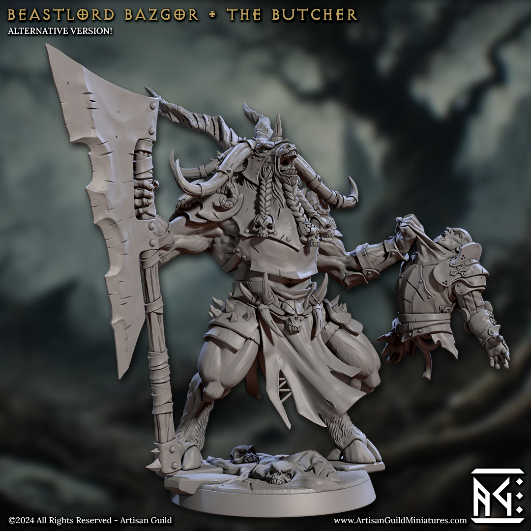 Artisan Guild - Beastlord Bazgor, the Butcher - Rise of the Beastmen 2024 October