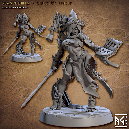 Artisan Guild - Blasphemia, Cultist Pinup -  Rodburg Cultist of Melmora 2023 December