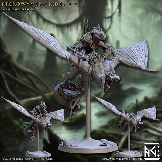 Artisan Guild - Pterowyvern Rider D - Lizardmen of Falgor Swamp 2025 June