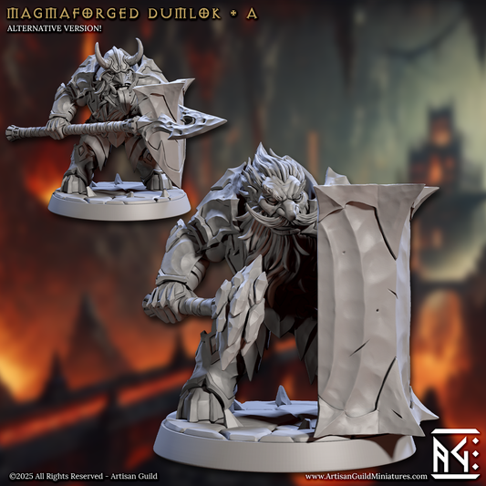 Artisan Guild - Magmaforged Dumlok A - Magmaforged Dwarves of the Depths 2025 April