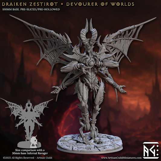 Artisan Guild - Draiken Zestirot, Devourer of Wolrds (Gargantuan) - Infernal Legion 2024 July