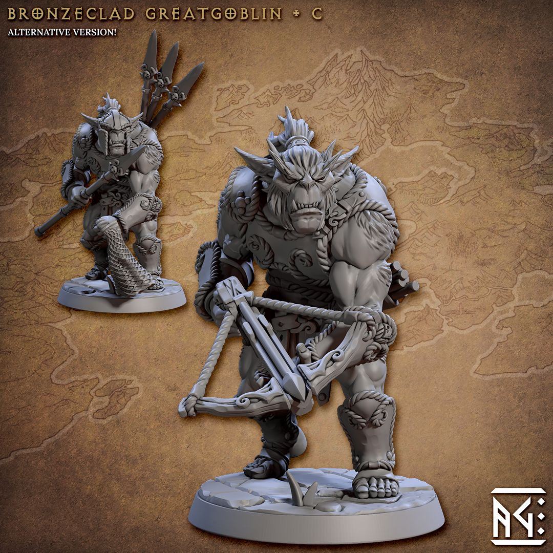 Artisan Guild - Bronzeclad Hobgoblin C - Bronzeclad Greatgoblins 2023 October