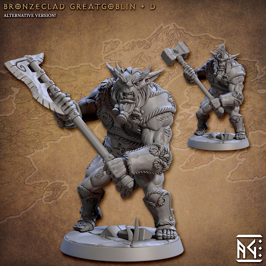 Artisan Guild - Bronzeclad Hobgoblin D - Bronzeclad Greatgoblins 2023 October