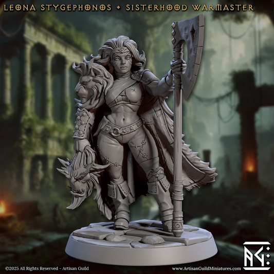 Artisan Guild - Leona Stygephonos, Sisterhood Warmaster - Veiled Sisterhood 2025 March