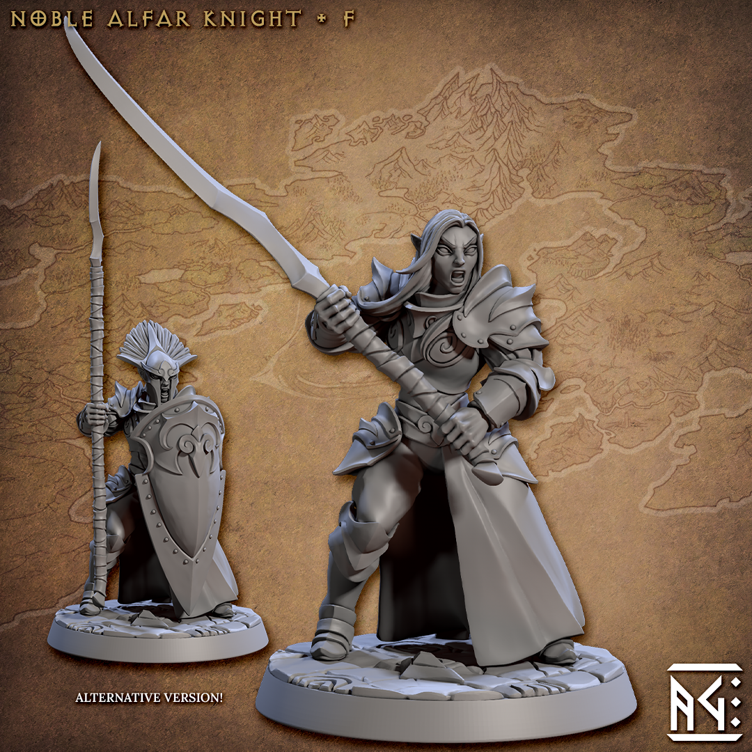 Artisan Guild - Noble Alfar Knight F -  Noble Alfar 2023 November