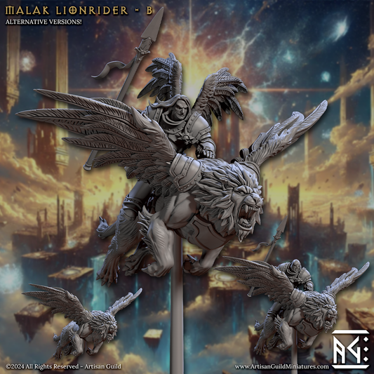 Artisan Guild - Malak Lionrider B - Wrath of the Malakim 2024 December