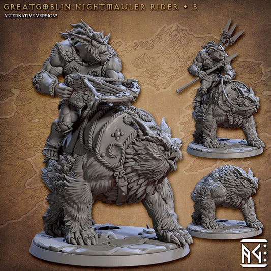 Artisan Guild - Hobgoblin, Owlbear Rider B - Bronzeclad Greatgoblins 2023 October