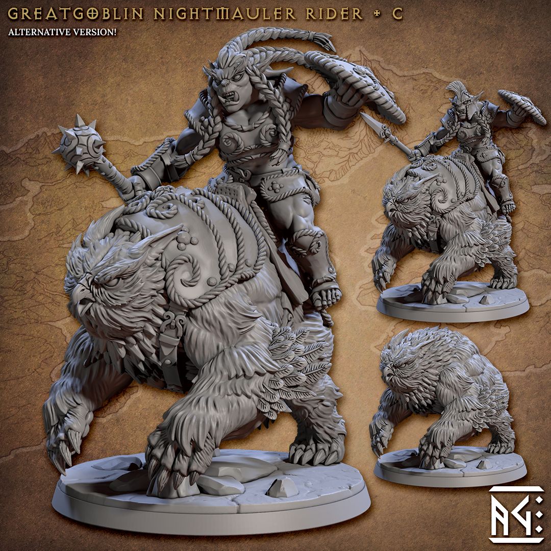 Artisan Guild - Hobgoblin, Owlbear Rider C - Bronzeclad Greatgoblins 2023 October