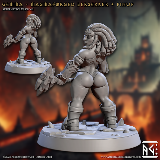 Artisan Guild - Gemma, Magmaforged Berserker - Magmaforged Dwarves of the Depths 2025 April