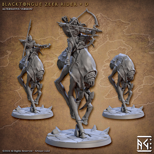 Artisan Guild - Blacktongue Zeek Rider D - Blacktongue Assassins 2024 January