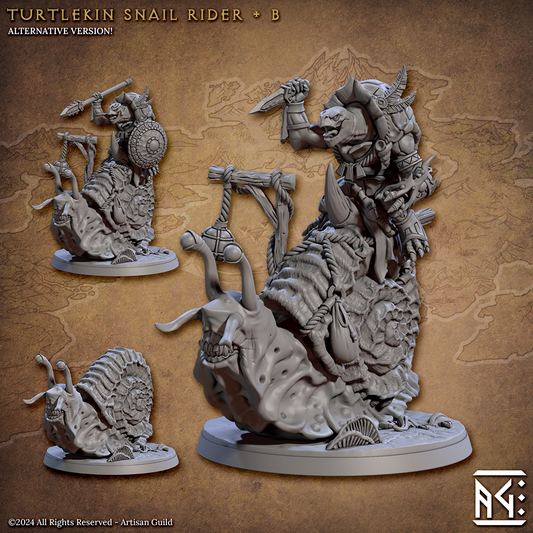Artisan Guild - Turtlekin Snail Rider B - Jadeshell Turtlekin 2024 February