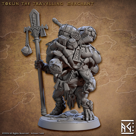 Artisan Guild - Tokun the Travelling Merchant - Jadeshell Turtlekin 2024 February