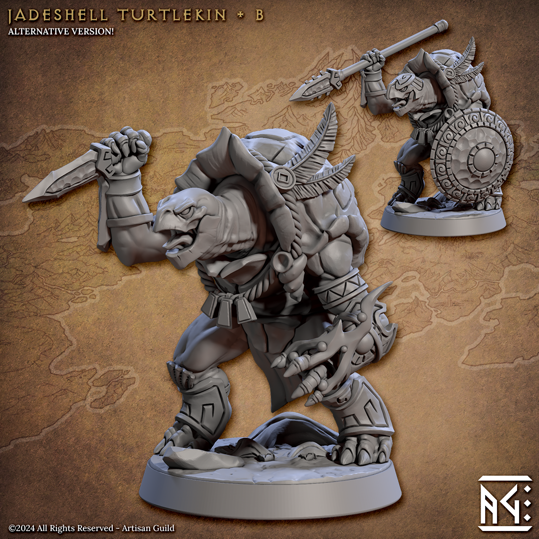 Artisan Guild - Jadeshell Turtlekin B - Jadeshell Turtlekin 2024 February