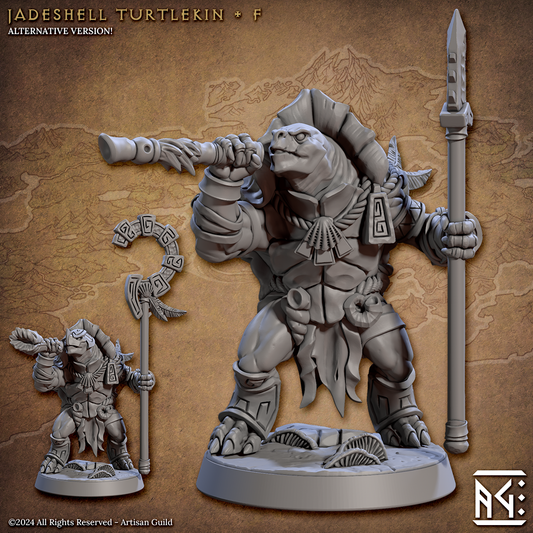 Artisan Guild - Jadeshell Turtlekin F - Jadeshell Turtlekin 2024 February