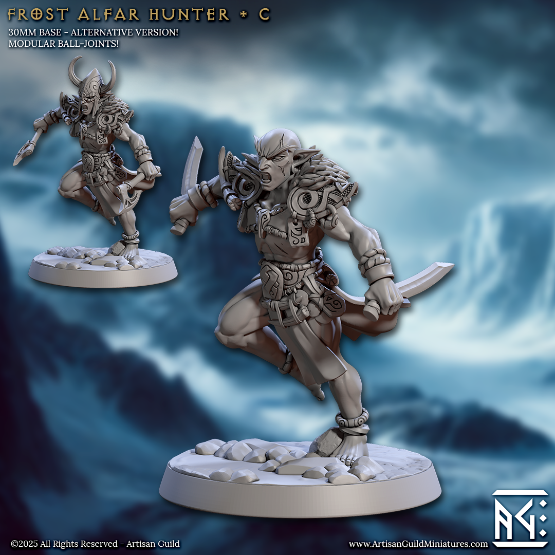 Artisan Guild - Frost Alfar Hunter C - Frost Alfar of Skutagaard 2025 September