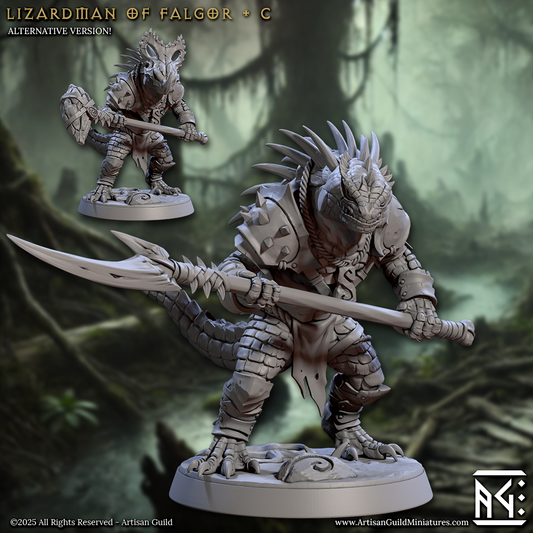 Artisan Guild - Lizardman of Falgor C - Lizardmen of Falgor Swamp 2025 June