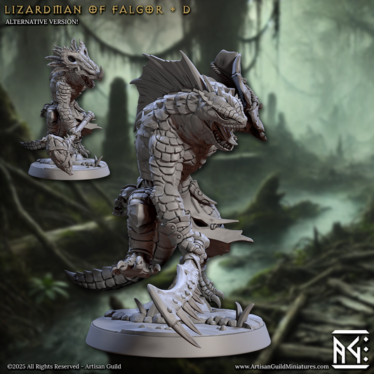 Artisan Guild - Lizardman of Falgor D - Lizardmen of Falgor Swamp 2025 June