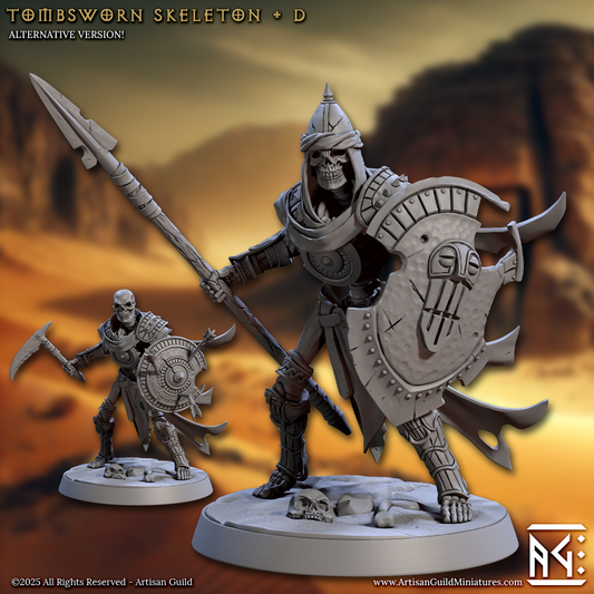 Artisan Guild - Tombsworn Skeleton D - Tombsworn Skeletons of Denmora 2025 May