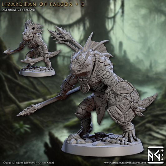 Artisan Guild - Lizardman of Falgor E - Lizardmen of Falgor Swamp 2025 June