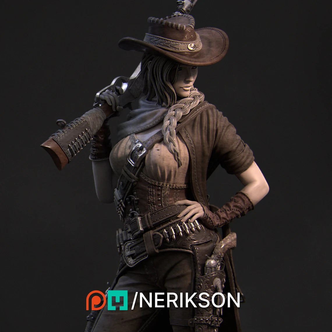 Nerikson -  Jane Human Gunslinger  35mm, 140mm