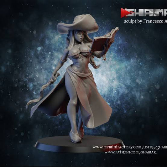 Ghamak - Witch Pinup - Witch Hunters 2020 January