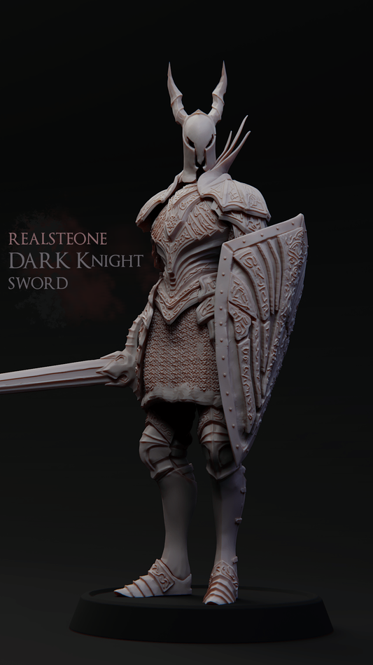 Realsteone Miniatures - Dark Knight Long Sword - 2023 September