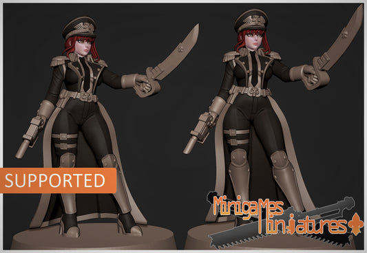 Minigames Miniatures - Makima Kommissar, Astra Militarum - Warhammer 40K