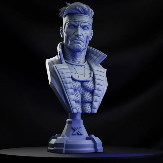 X-Men - Gambit Bust 75mm - 100mm