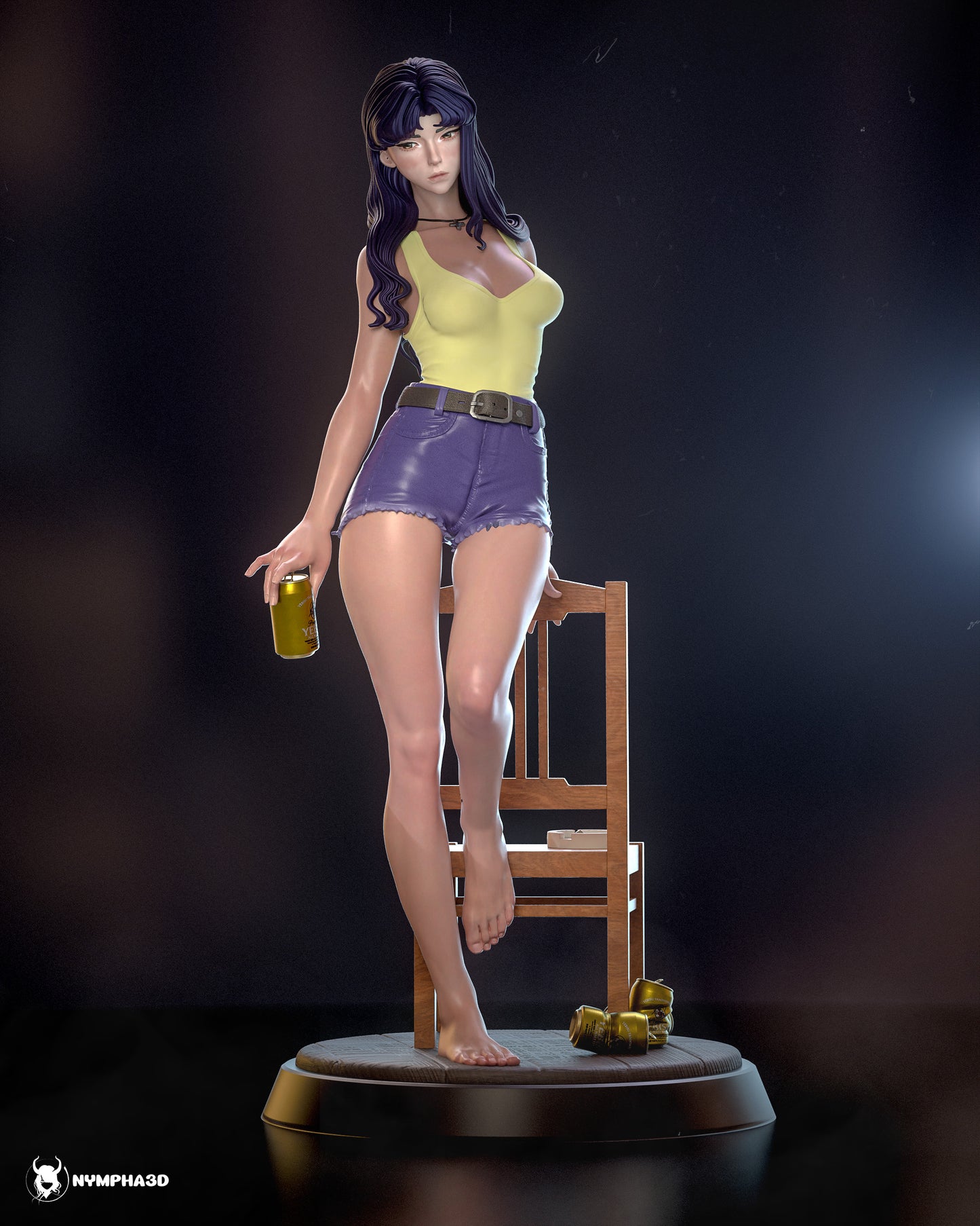 Nympha 3D - Misato Katsuragi, Evangelion