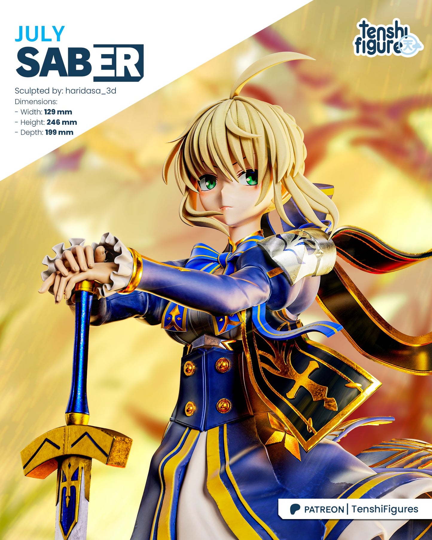 Tenshi Figures - Saber