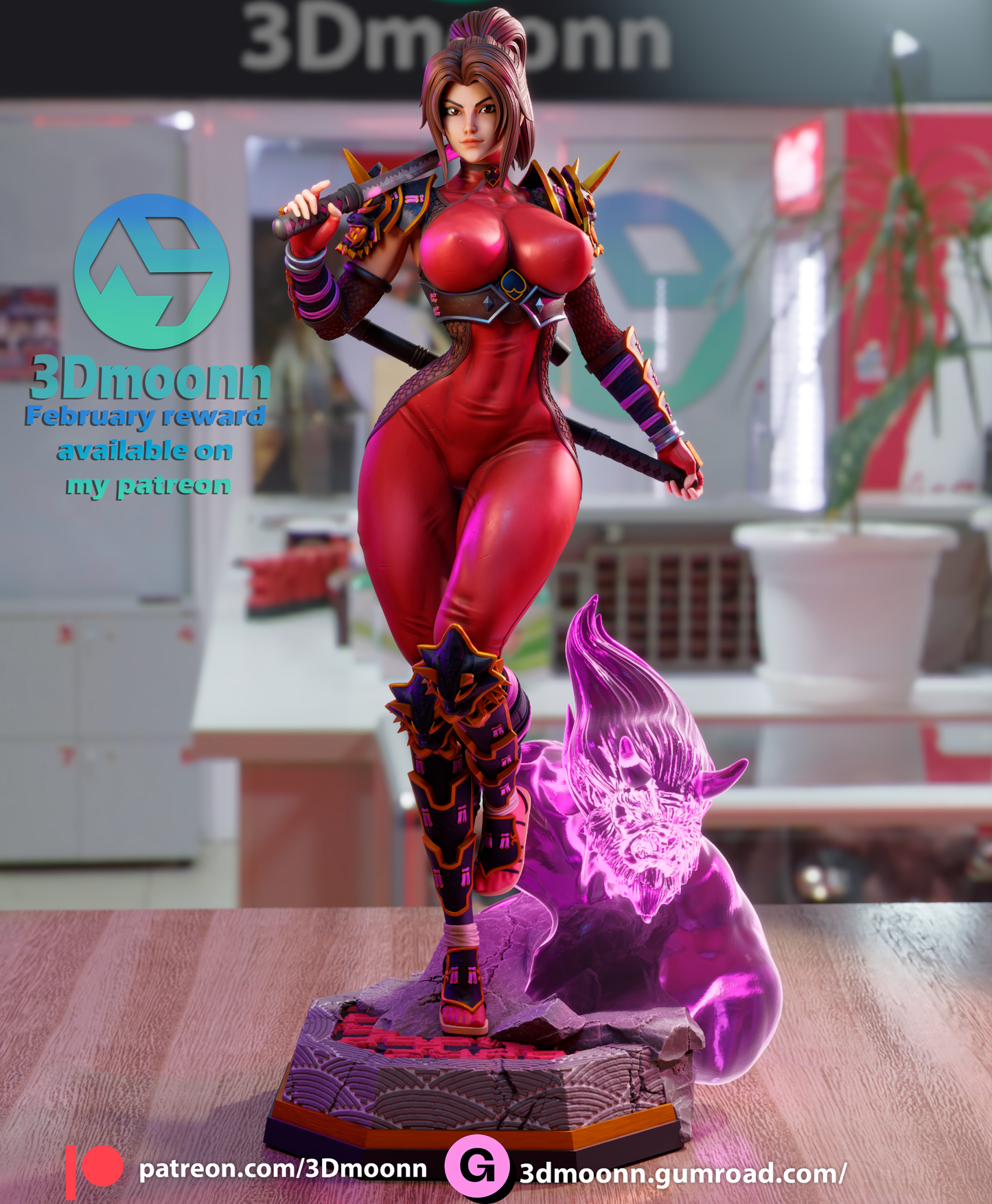 3D Moonn - Taki, Soulcalibur - 2025 February