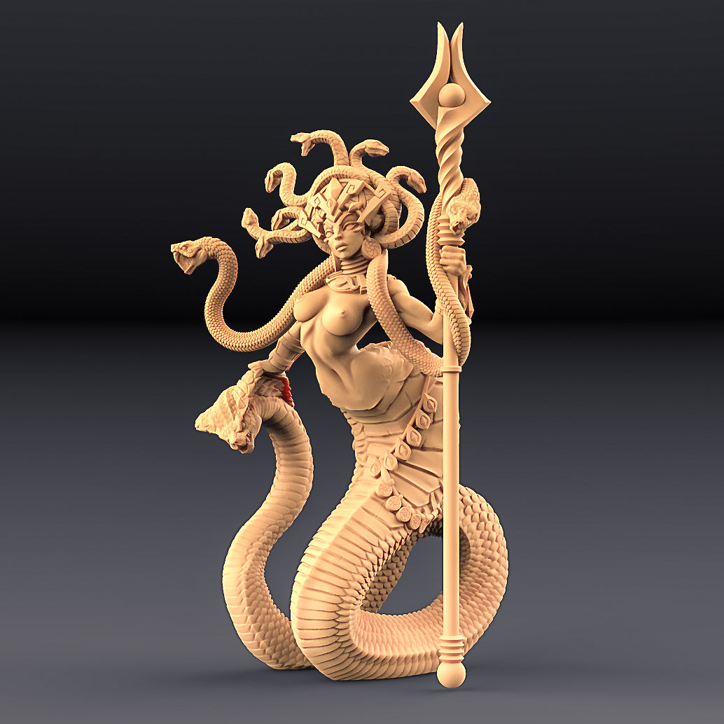 Artisan Guild - Queen Medusa Sthenaria, Boss #7 - Amazons 8-6cm