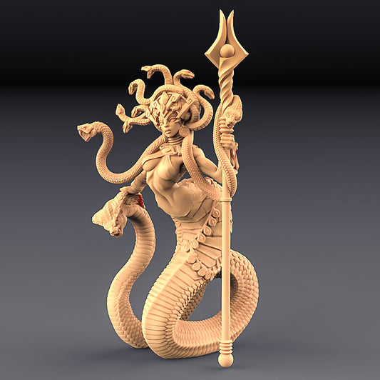 Artisan Guild - Queen Medusa Sthenaria, Boss #7 - Amazons 8-6cm