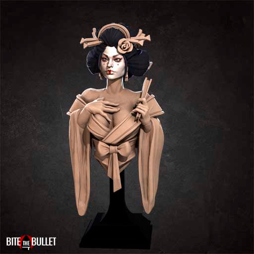 Bite the Bullet - Geisha Bust - Japanese Bullet Town March 2022