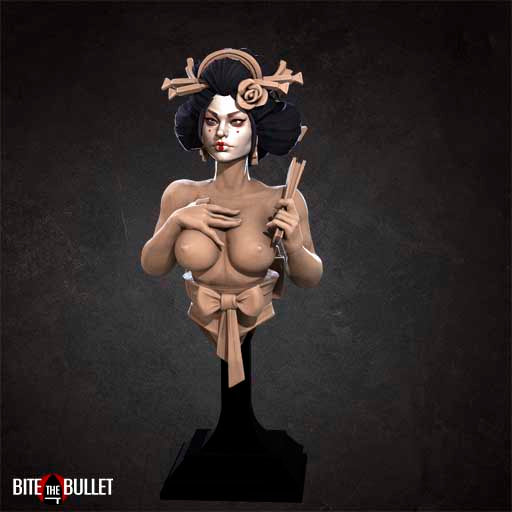 Bite the Bullet - Geisha Bust - Japanese Bullet Town March 2022