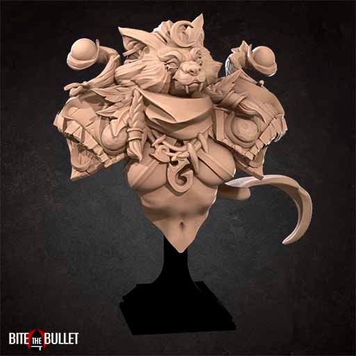 Bite the Bullet - Werewolf Druid Bust - Worgens May 2022