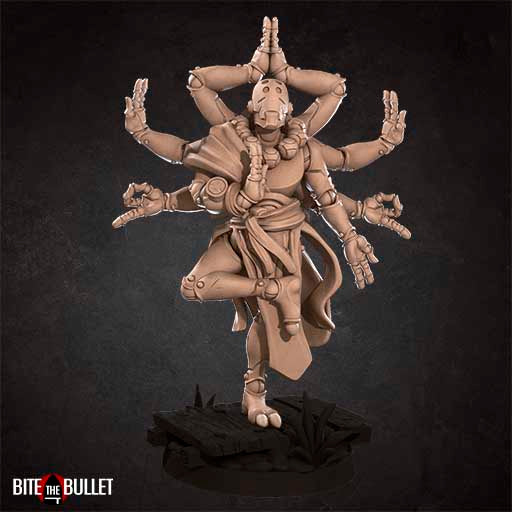 Bite the Bullet - Warforged Monk - October Release, Warforged 2024