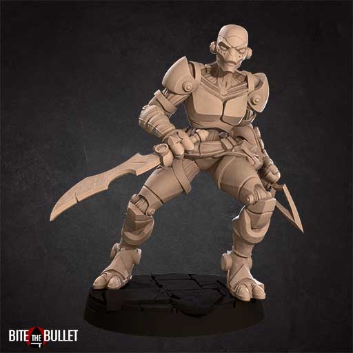 Bite the Bullet - Warforged Rogue - October Release, Warforged 2024