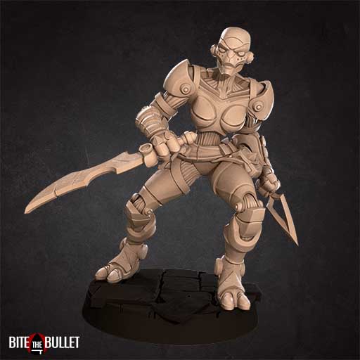 Bite the Bullet - Warforged Rogue - October Release, Warforged 2024